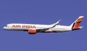Air India za ta sake farawa da jirage hudu a kowane mako ba tsayawa daga Delhi zuwa Shanghai daga watan Fabrairu 2026