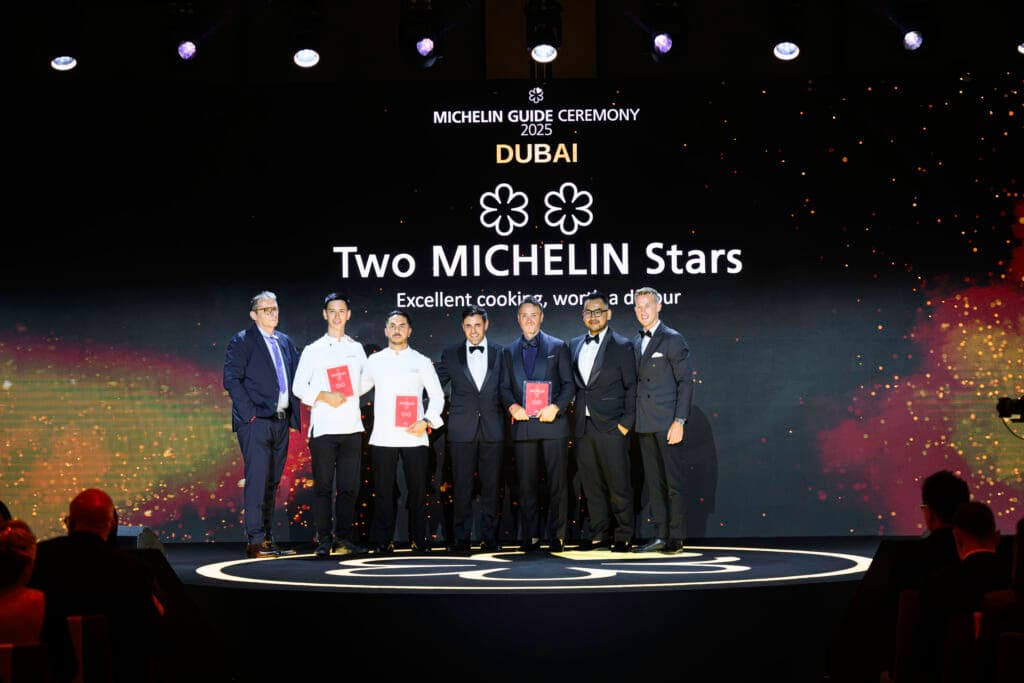 Dubai's Culinary Scene Shines with Three Prestigious Stars