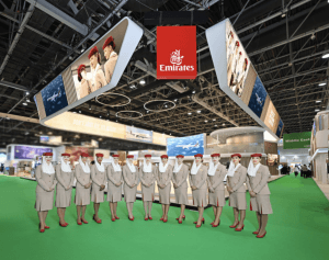 Emirates stanovuje nové rekordy na Arabian Travel Market a víta viac ako 27 000 návštevníkov