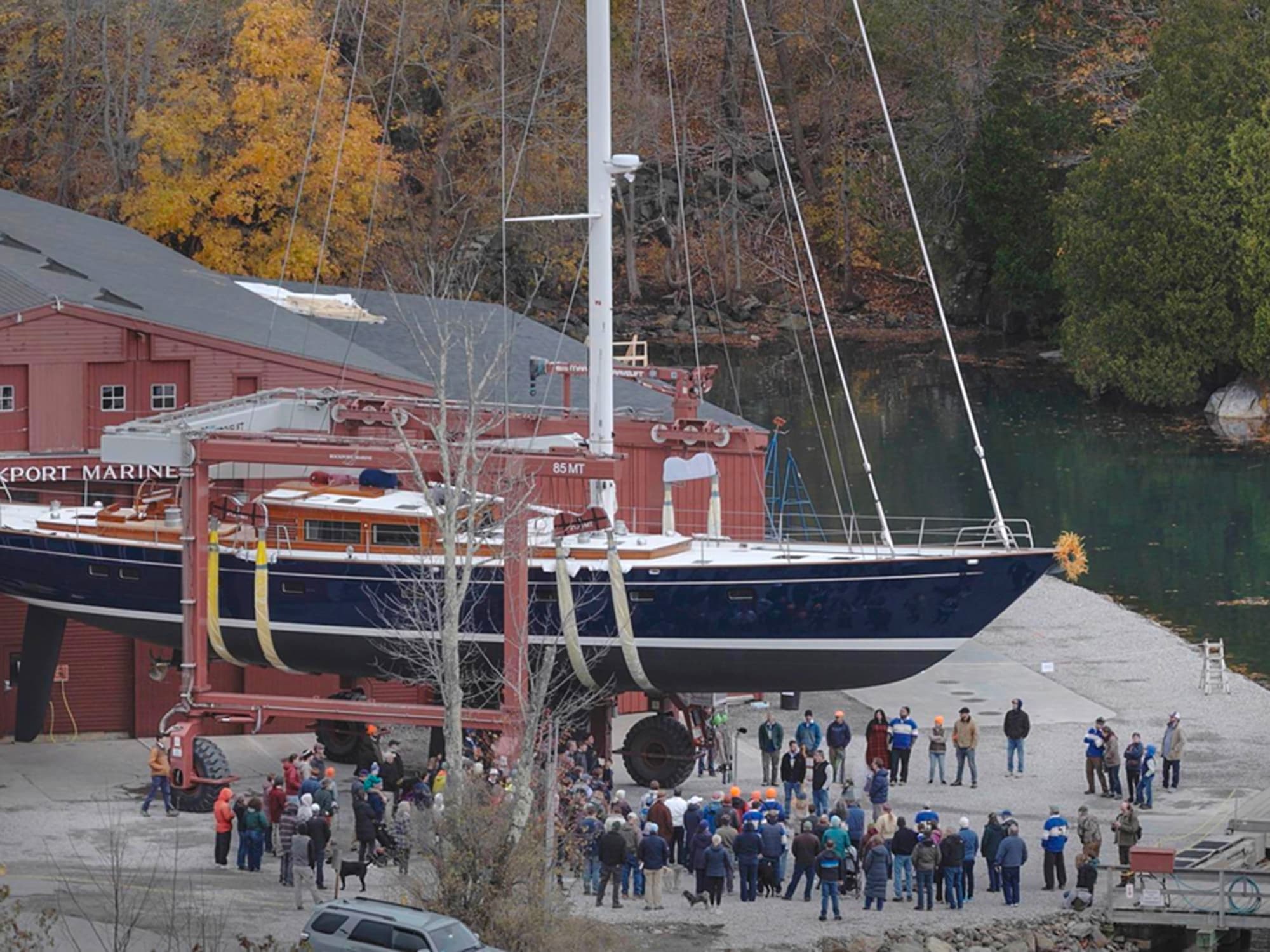 95‑Foot Ouzel Launched by Rockport Marine: A U.S.-Built World Cruising Sloop