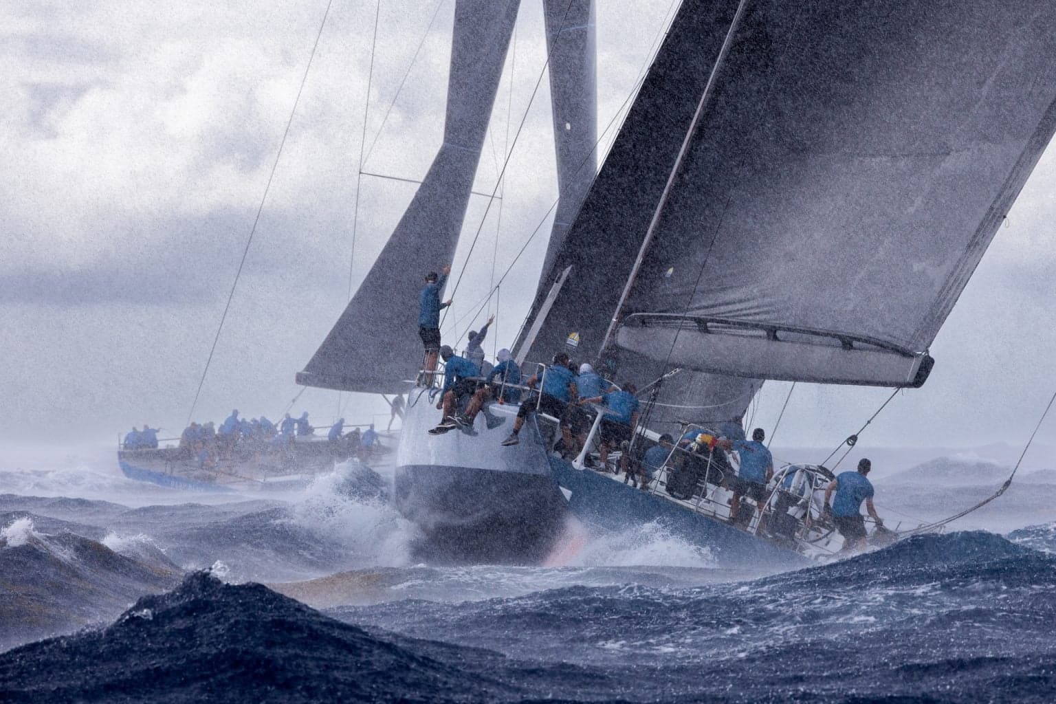 Squall, Spinnakers and Photo Finishes: Galateia, V, Leopard 3, Deep Blue and Balthasar at Nelson’s Cup