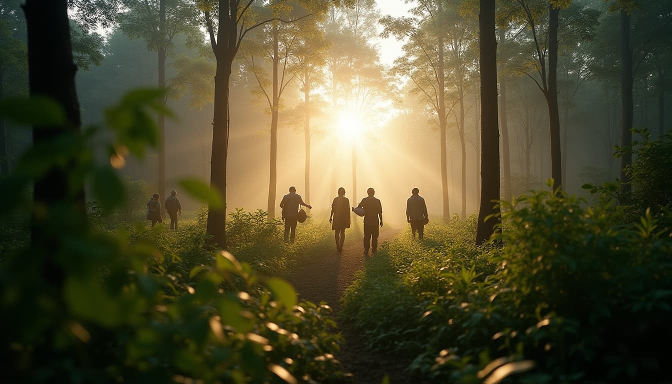 A Ascensão do Turismo Regenerativo: Curando o Planeta Enquanto Você Viaja