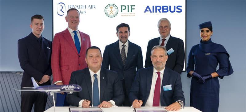 Riyadh Air Secures Large Order for Airbus A350-1000 Aircraft