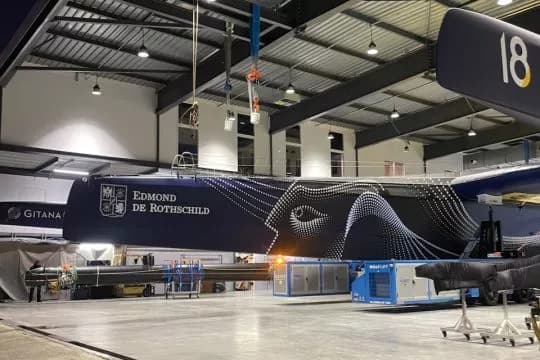 Maxi Gitana 18 ti gbalejo ati bẹrẹ igbimọ kikun fun Route du Rhum 2026