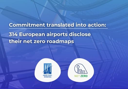 Európske letiská predstavili plány na dosiahnutie nulových emisií do roku 2050