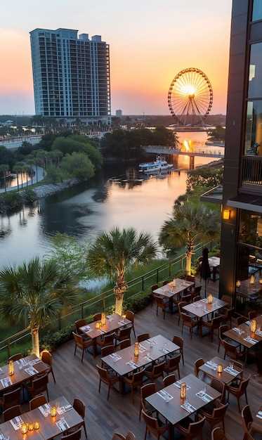 Best sunset dining experiences with iconic skyline views