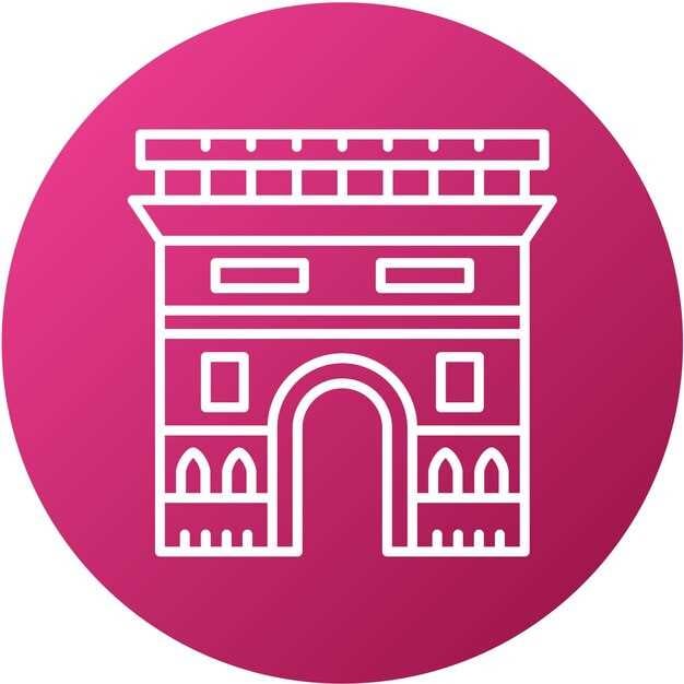 Architektonische Merkmale des Arc de Triomphe