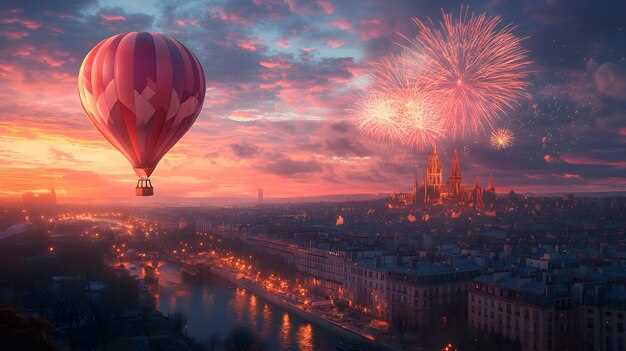 Erleben Sie die Magie: Heißluftballonfahrten in Paris - Ein einzigartiges Abenteuer über der Stadt der Lichter