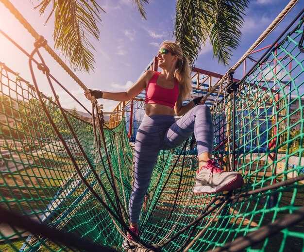 Précautions de sécurité avant la tyrolienne