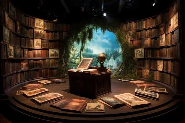 Exploring Historical Secret Libraries