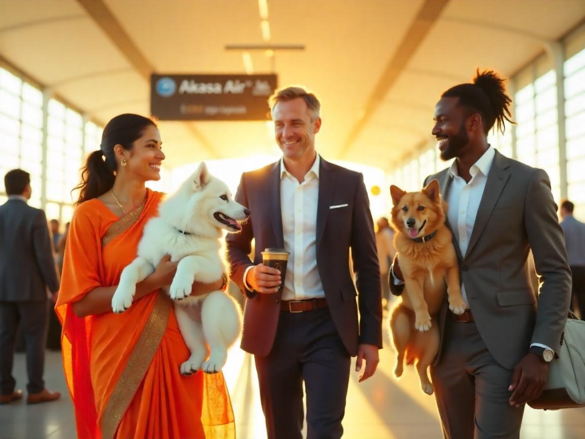 Akasa Air’s Initiative Celebrates Transporting Over 6,200 Pets Since Launch