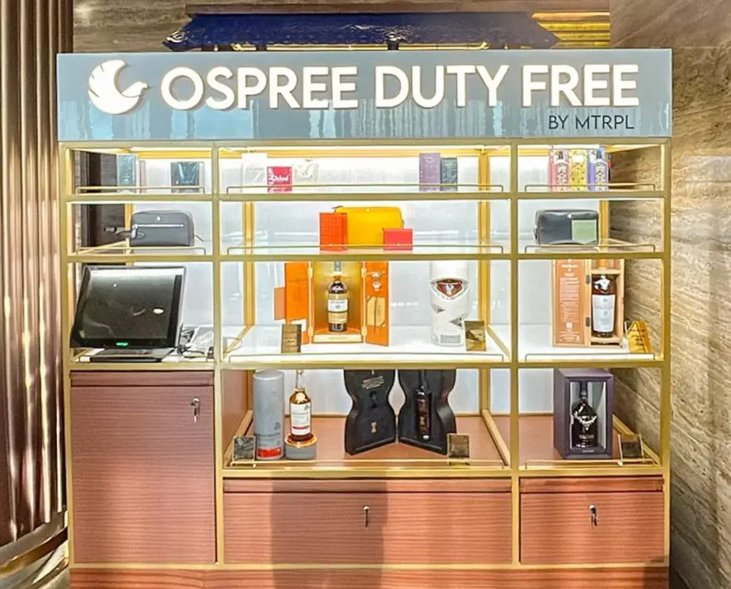 Discover Ospree Duty Free’s Innovative In-Lounge Experience at Mumbai Airport