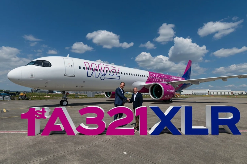 Wizz Air Welcomes Its First A321XLR with Pratt & Whitney Engines