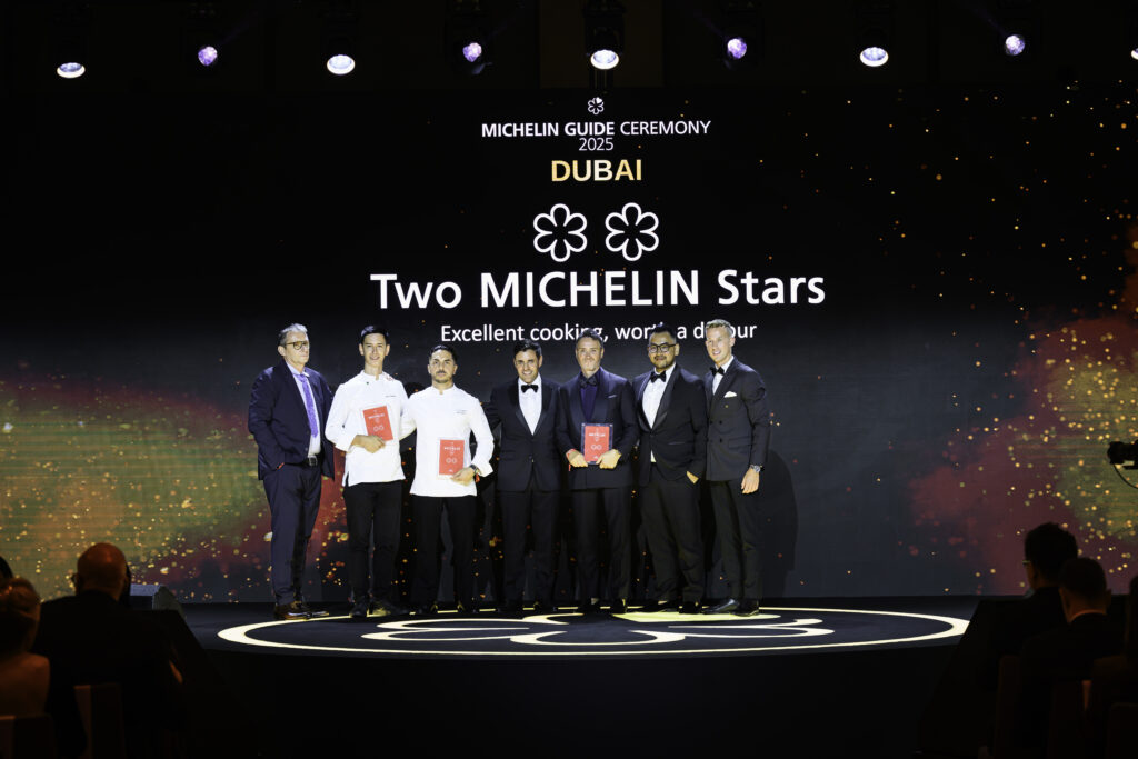 Dubai’s Culinary Scene Shines with Three Prestigious Stars