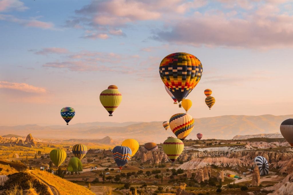 Experience the Enchantment of Cappadocia: Hot Air Balloon Rides