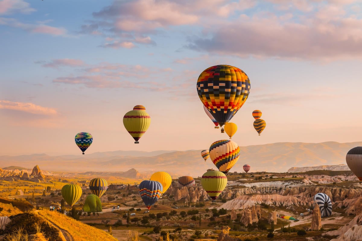 Experience the Enchantment of Cappadocia: Hot Air Balloon Rides