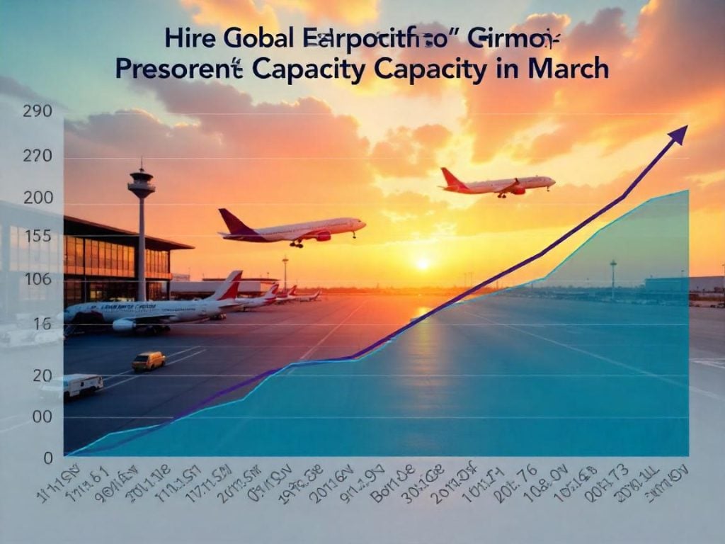Incremental Rise in Global Air Travel Demand and Capacity Trends in March
