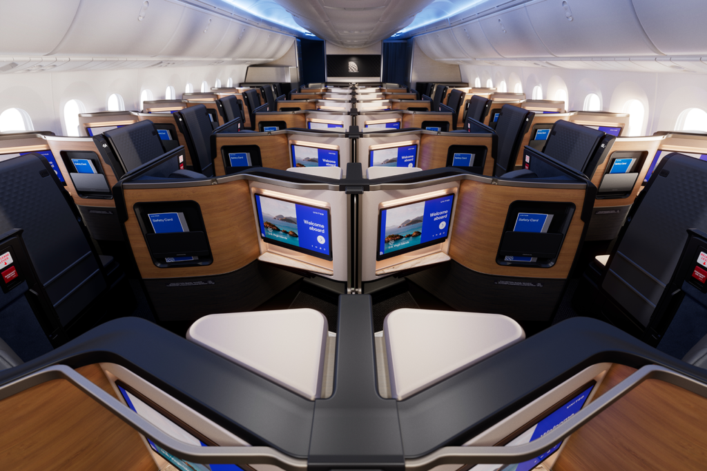 Premium Travel Experience with the New United Polaris Studio Seating