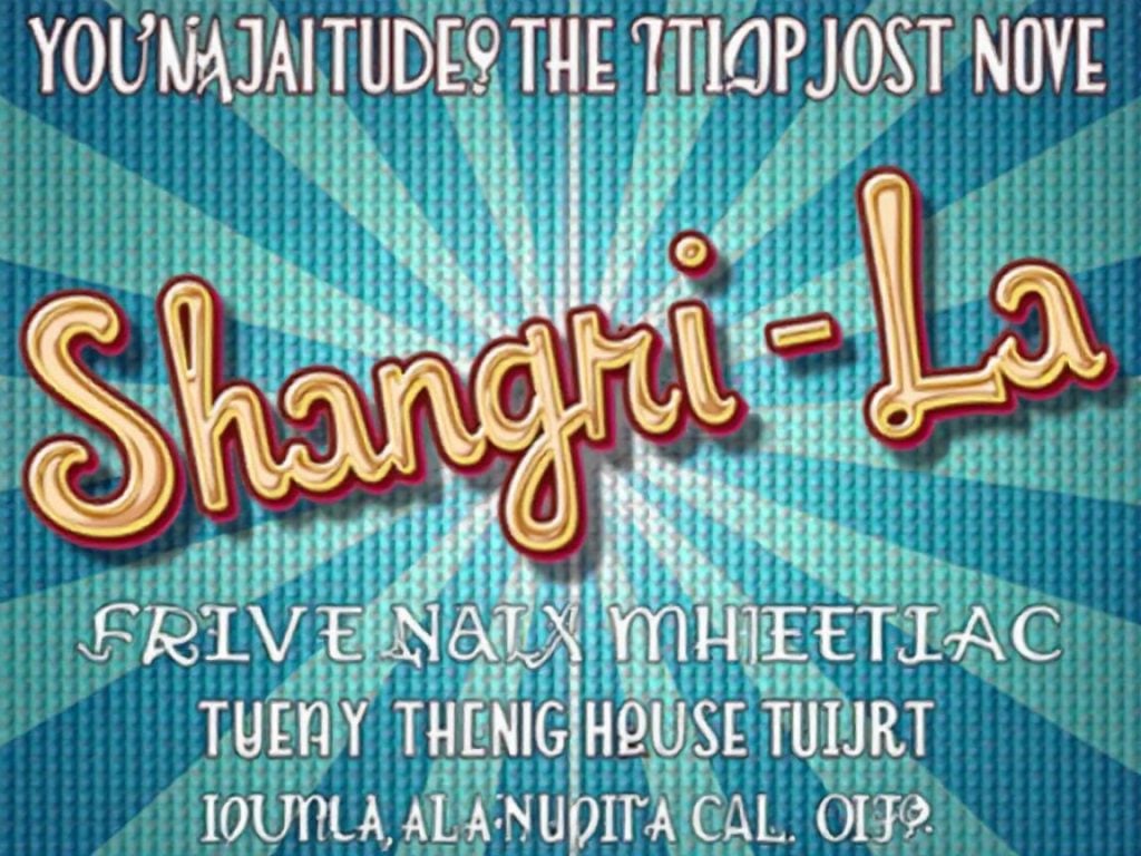 Get Ready for Shangri-La-La: A Comedy Musical Preview at Arlington Drafthouse