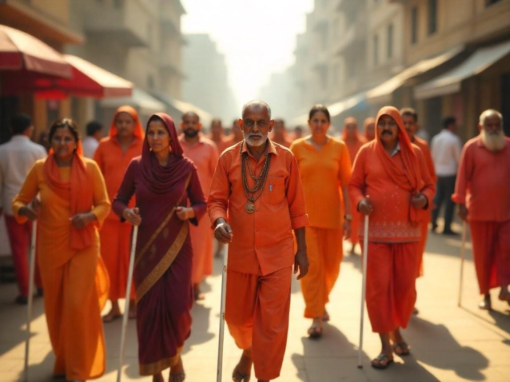 Empowering Travel: India’s First All-Blind Pilgrim Group to Ayodhya