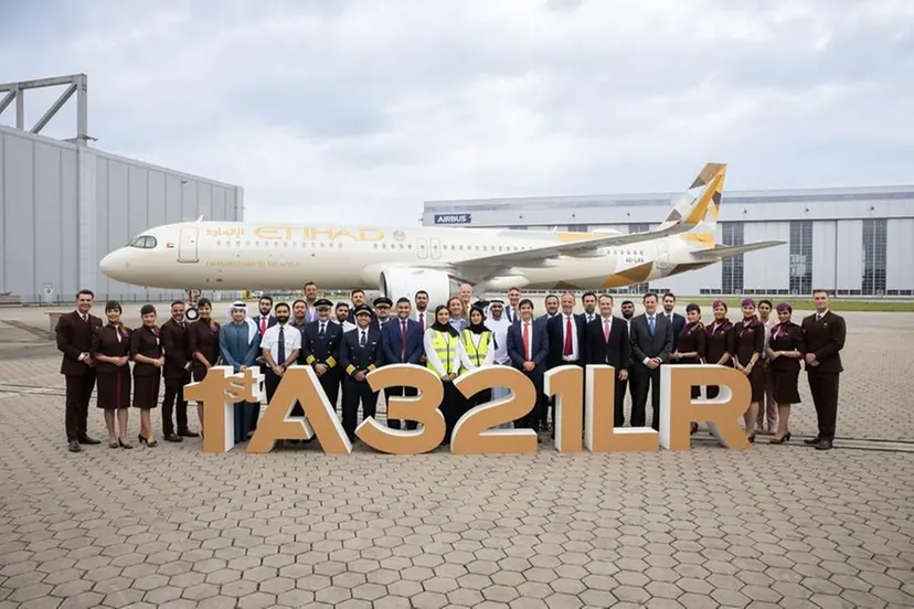 Etihad Airways Welcomes Its New Airbus A321LR, Expanding Horizons