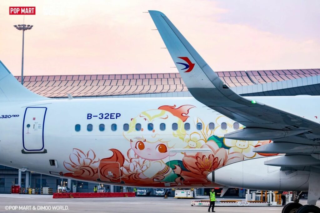 Celebrating 50 Years of Sino-Thai Diplomacy with a DIMOO-themed Aircraft