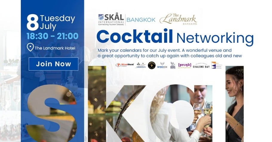 SKÅL International Bangkok Hosts a Charity Networking Night for Tourism Leaders