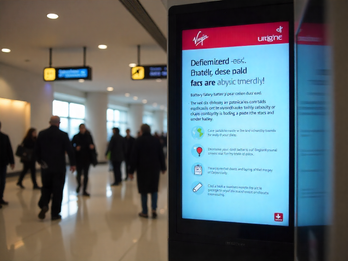 Enhancements to Virgin Australia’s In-Flight Battery Policy Amid Safety Concerns