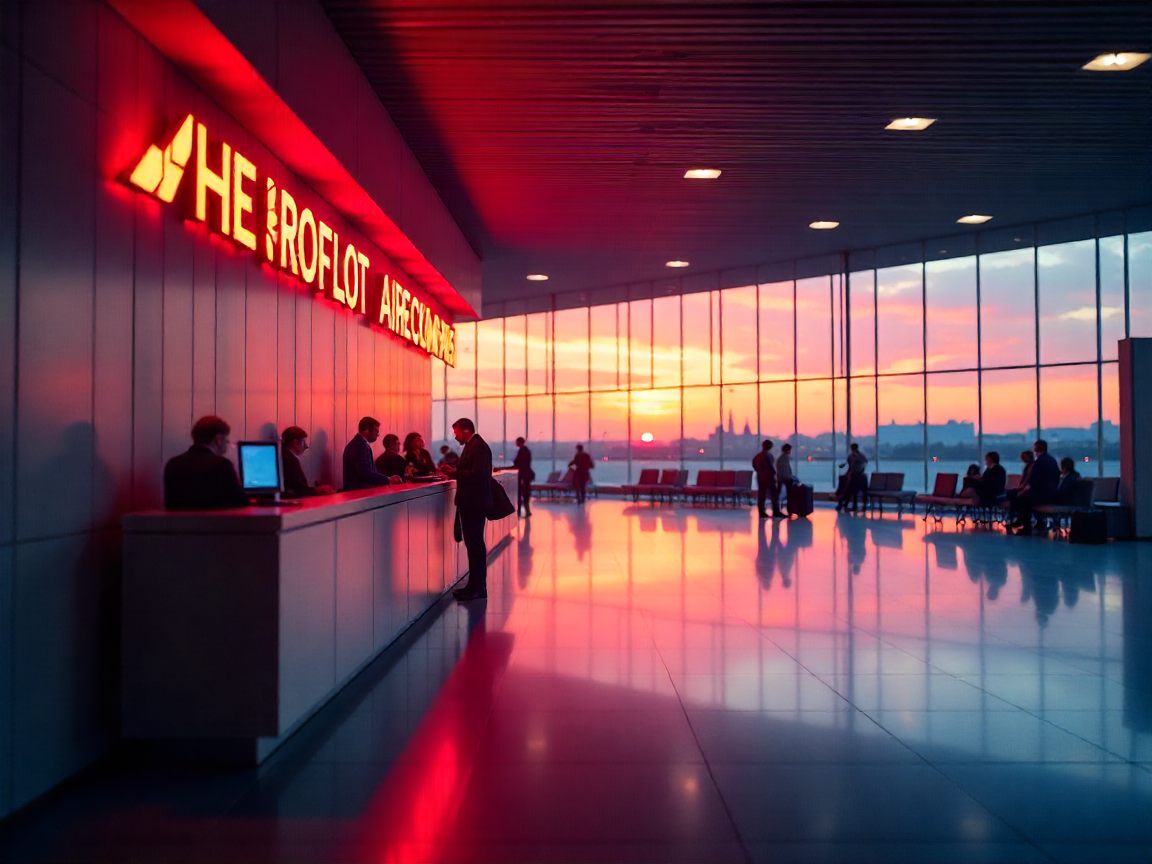 Aeroflot’s Significant Flight Cancellation Due to Information System Issues