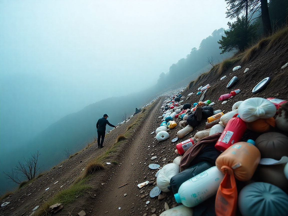 Waste Management Woes: Cleanliness Challenges in Popular Uttarakhand Tourist Destinations