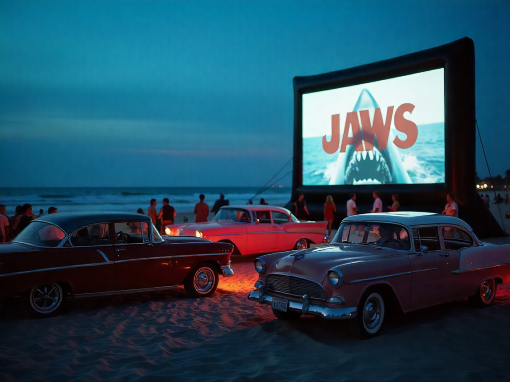 Experience JAWS: Free Screening at Main Beach This July 23