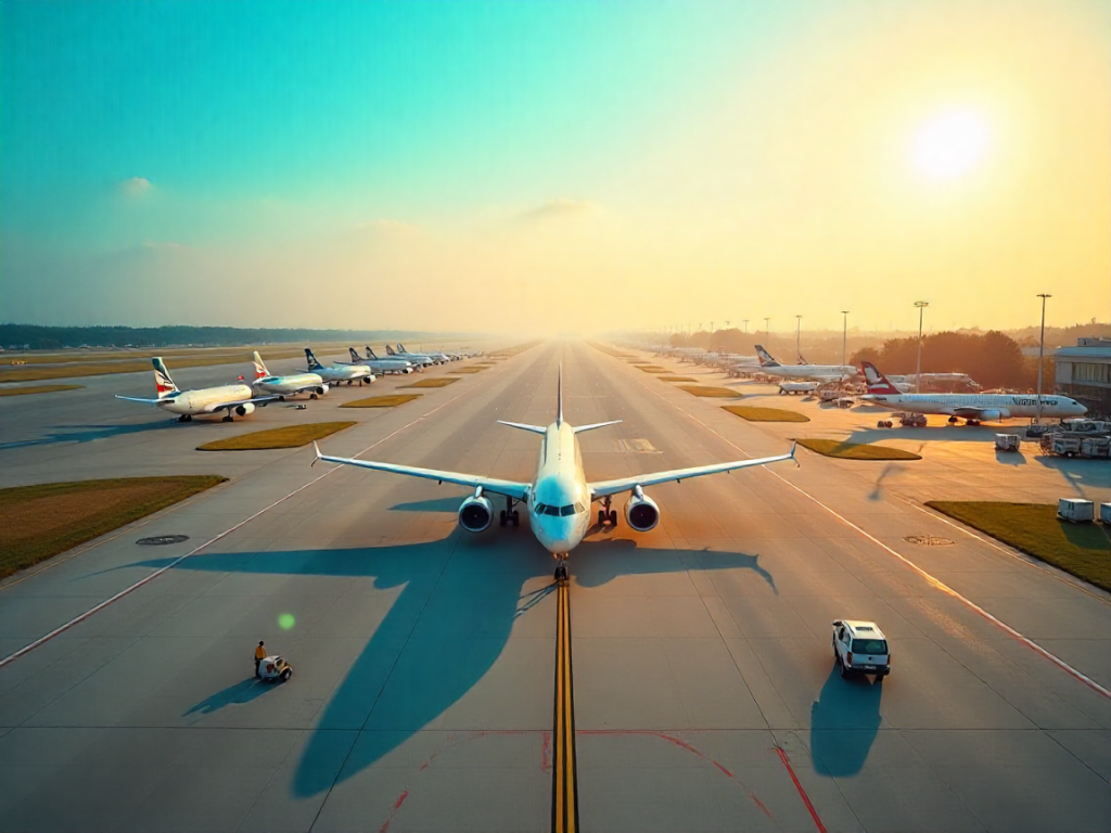 Rise in Domestic Air Traffic Hits 1.36 Crore Passengers in June