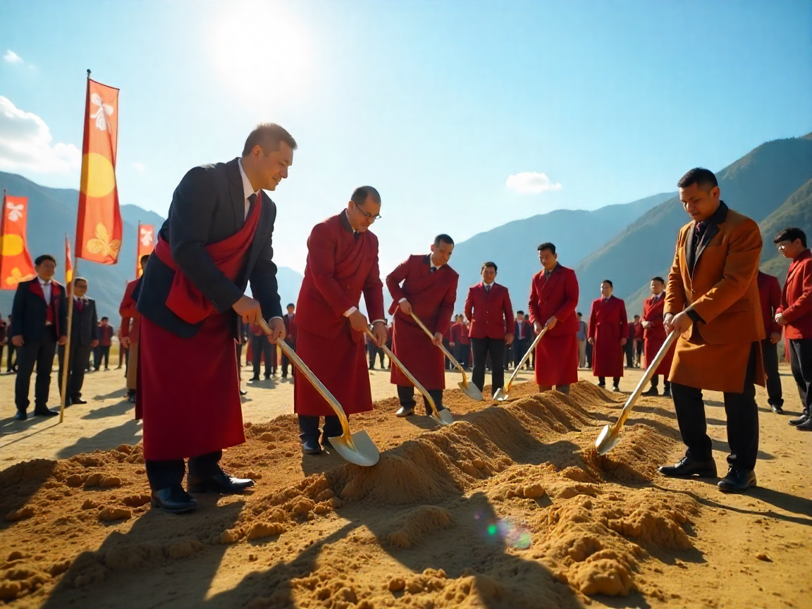 Groundbreaking of Gelephu International Airport: A New Era for Bhutan’s Tourism and Development