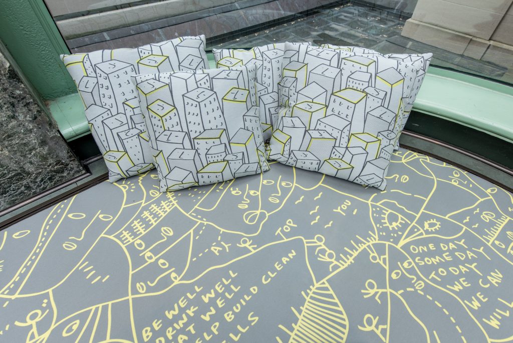 Exploring the Artistic Journey of Shantell Martin and Her Textiles