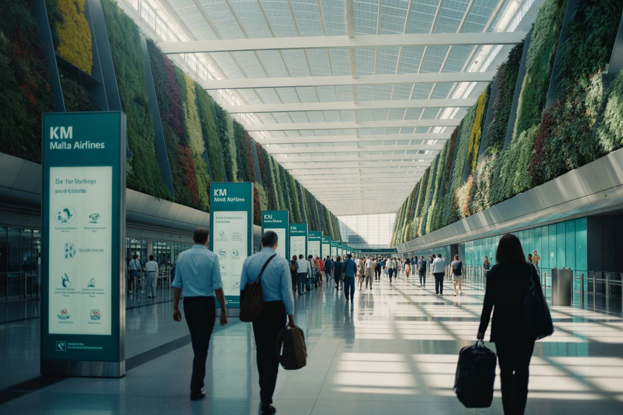 KM Malta Airlines Tops Heathrow’s Eco-Friendly Rankings for Q2 2025