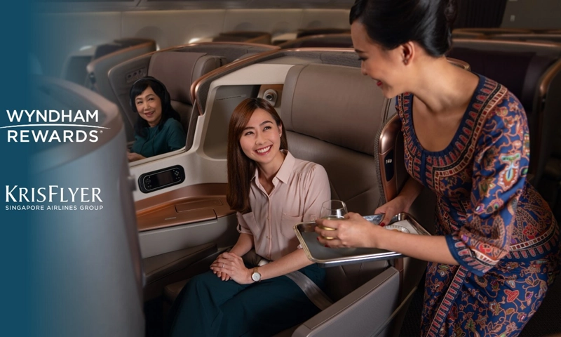 Unlock New Travel Horizons: Wyndham Rewards and Singapore Airlines KrisFlyer Points Partnership