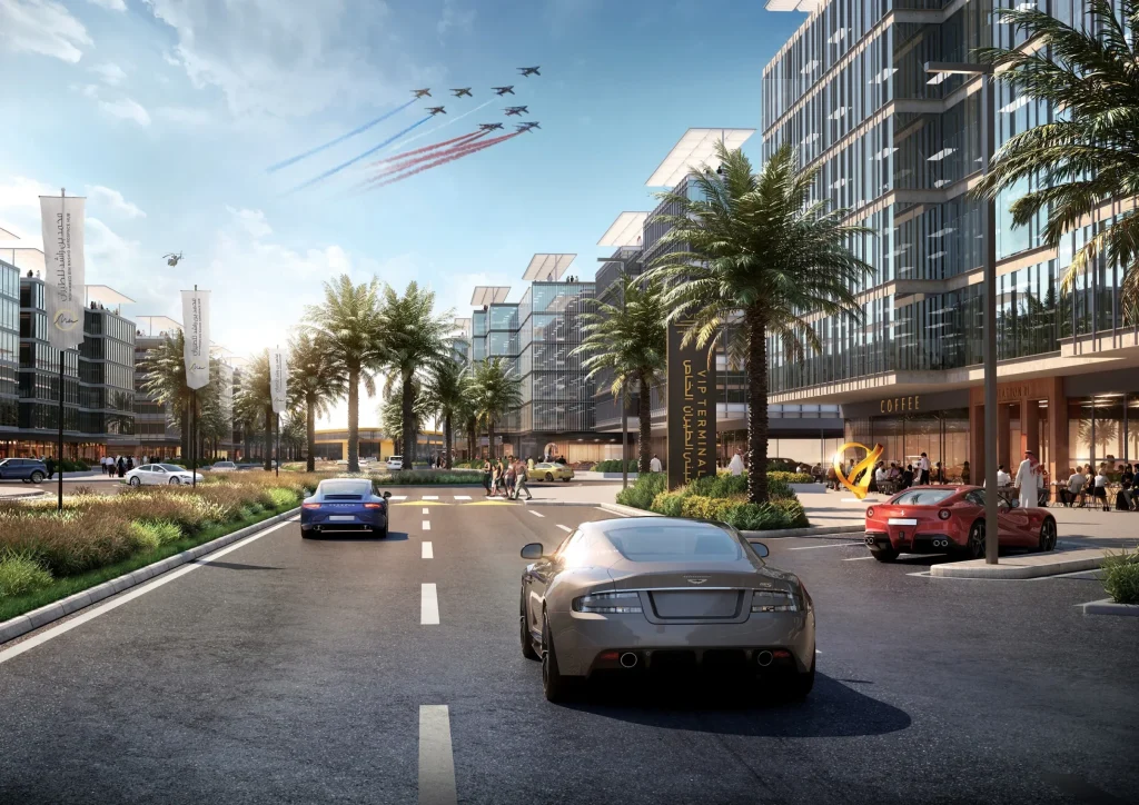 VIP Terminal Boulevard Unveiled at Mohammed bin Rashid Aerospace Hub: A New Era for Aviation and Luxury Retail