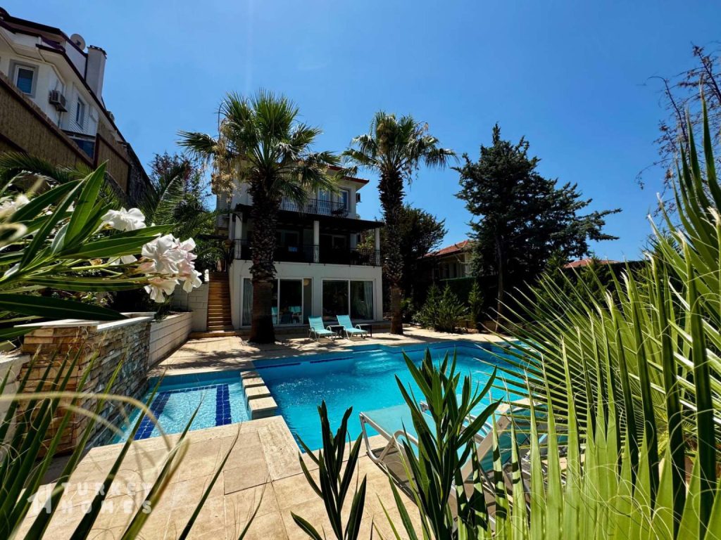 Spacious 4-Bedroom Triplex Villa in Ovacık, Fethiye with Pool and Scenic Views