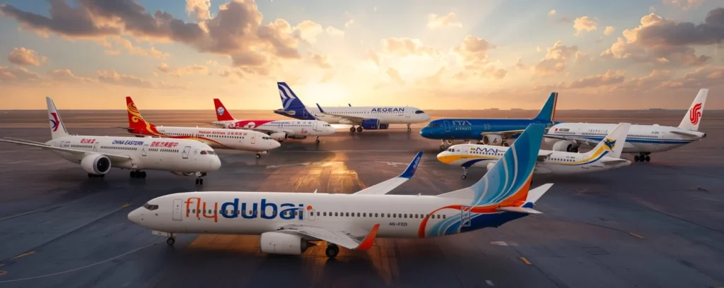 flydubai rafforza la connettività in Europa e Asia con sette nuovi partner di interlinea