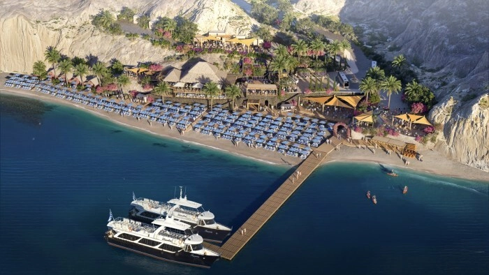 Upptäck Royal Caribbean's nya Santorini Beach Club och Medelhavskryssningar för 2027