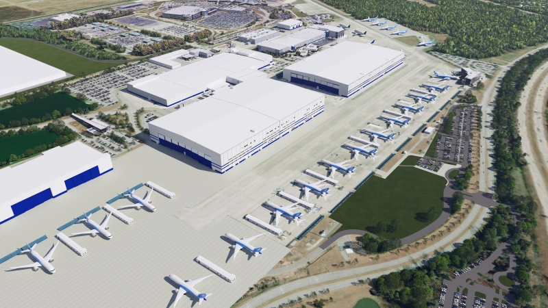 Boeing kompaniyasining Janubiy Karolinadagi zavodini kengaytirish 787 Dreamliner ishlab chiqarishni ko'paytirish va ish o'rinlarini yaratishga qaratilgan