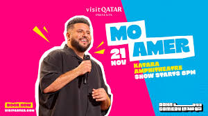 Enjoy an Evening of Arab American Comedy with Mo Amer Live in Doha