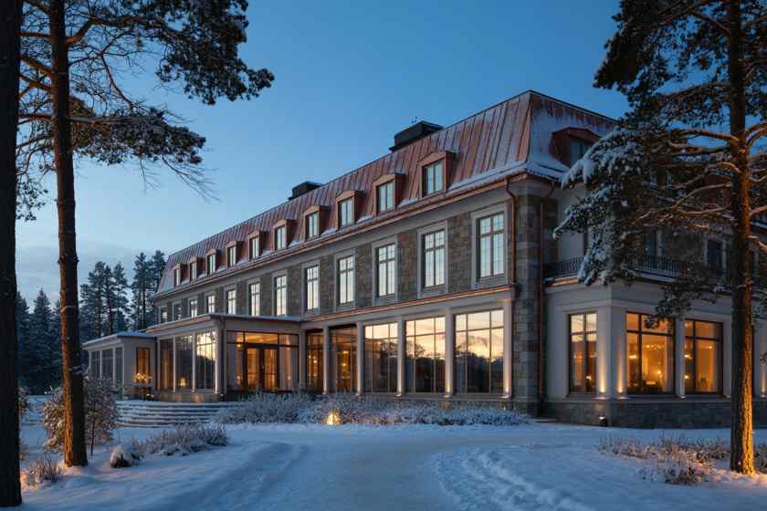 Enjoy Nature’s Embrace and Refined Comfort with Hällsnäs Hotel’s Lakeside Suites