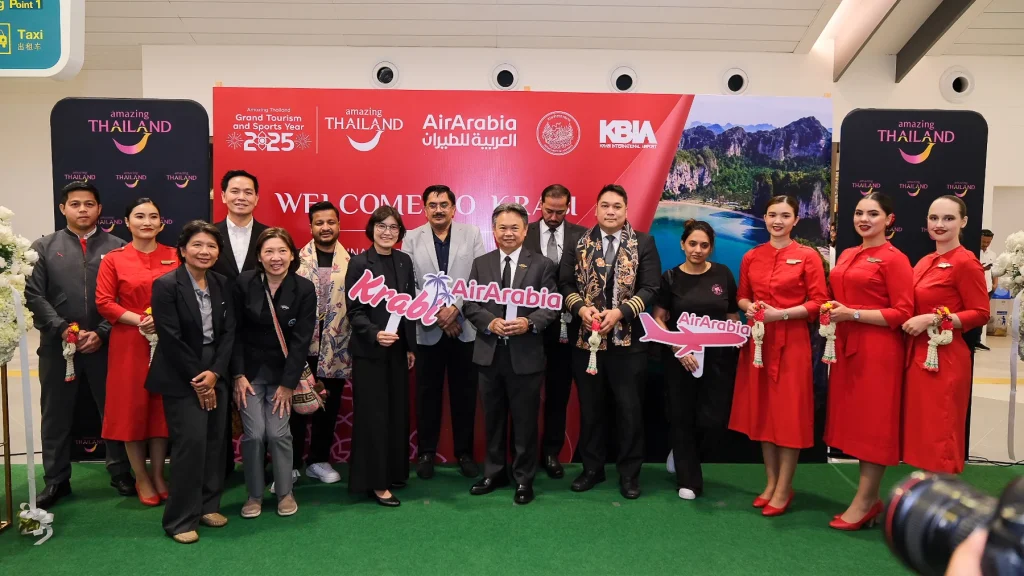 Новые прямые рейсы Air Arabia соединяют Шарджу и Краби, открывая двери для туристов с Ближнего Востока