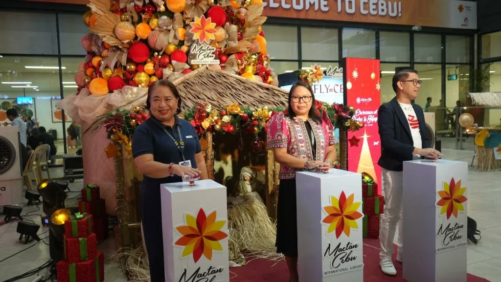 Mactan-Cebu International Airport Sparks Holiday Cheer with a Vibrant Display of Light and Hope