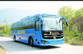 Fresh Bus Launches Electric Intercity Services Between Bengaluru and Chennai with Automated Passenger Compensation