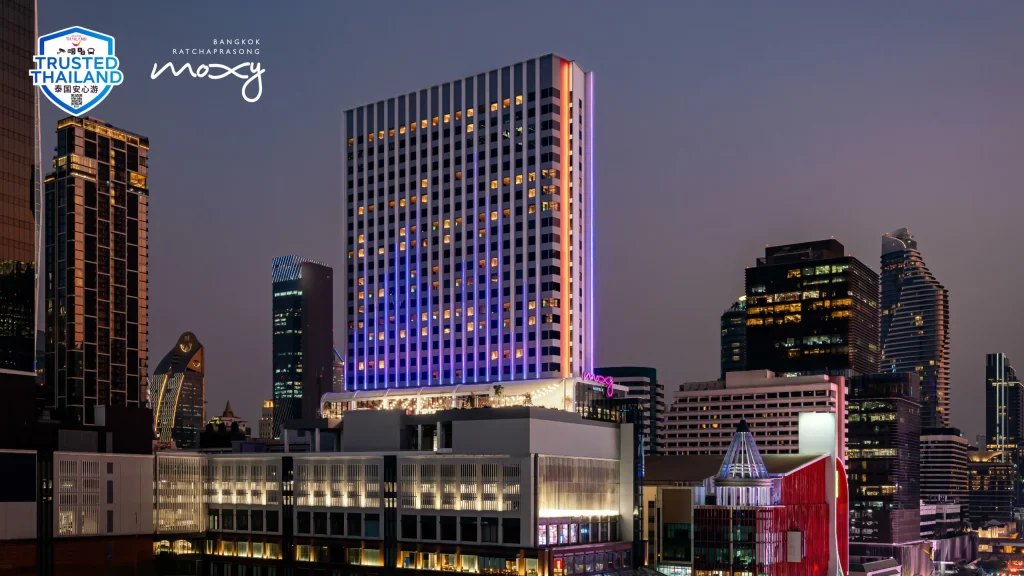 Moxy Bangkok Ratchaprasong Earns Trusted Thailand Certification for Reliable Hospitality in Central Bangkok