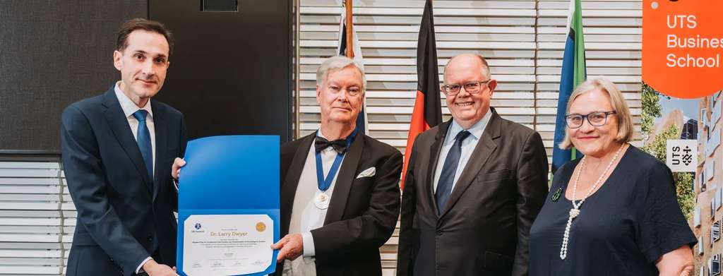 Honoring Excellence in Tourism: Professor Larry Dwyer Receives the UN Ulysses Prize