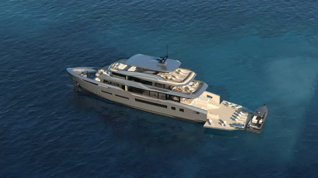 Baglietto’s 48m explorer hull 10277: expeditieprestaties ontmoeten het design van een klassieke tender