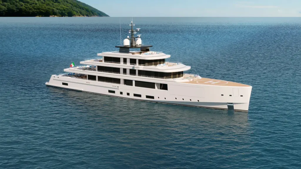 Project Light 63M: Antonini Navi és a Nauta 63,5 méteres koncepciója az 500 GT feletti piacra